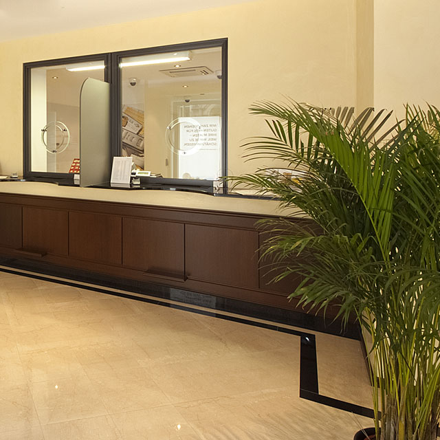 Degussa Filiale Augsburg Empfang