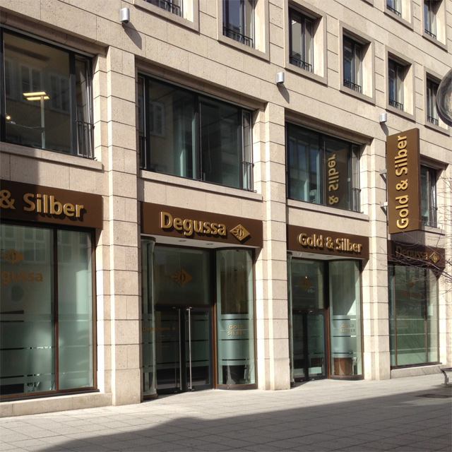 Degussa Filiale Stuttgart Fassade