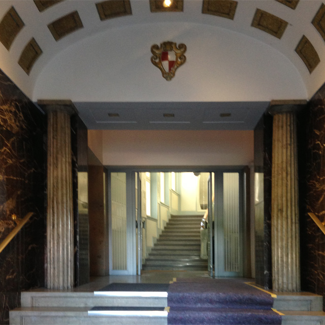 Degussa Filiale Nürnberg Treppenaufgang