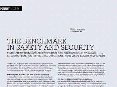 Degussa The benchmark in safety and security Artikel